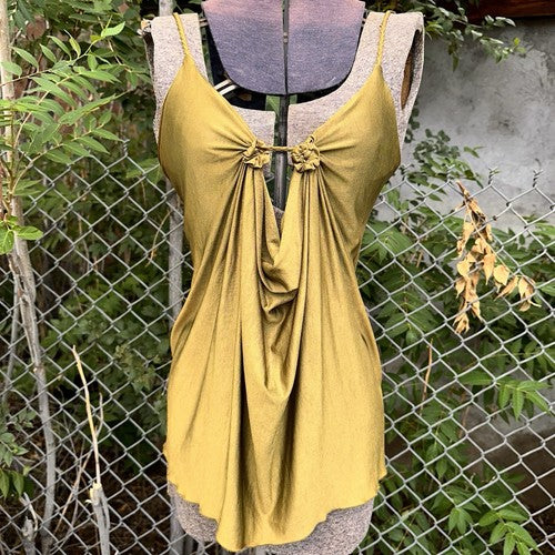 Drapey Evening Strap Top